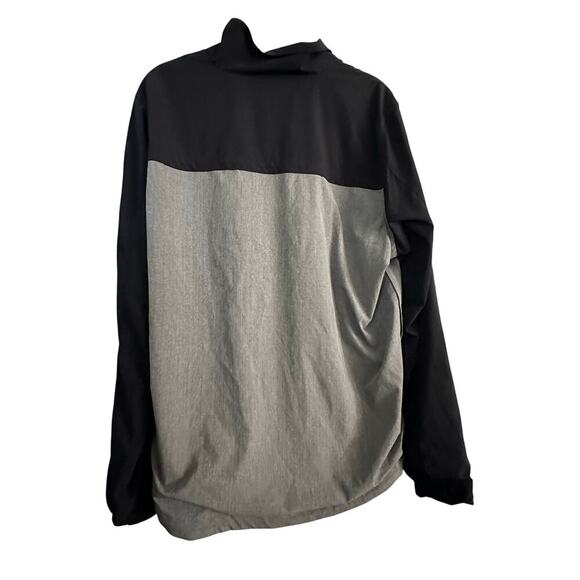 Travis Mathew Men's Black Gray Colorblock Full Zip Jacket Size Large - Picture 5 of 5